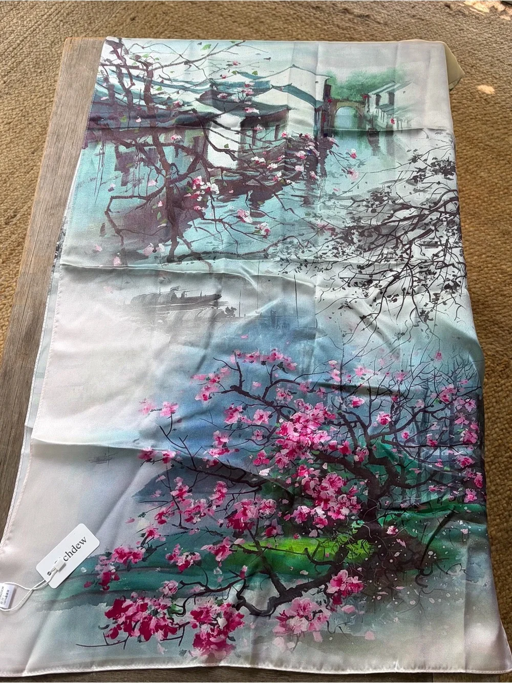 SICHDEW 100% Silk Scarf